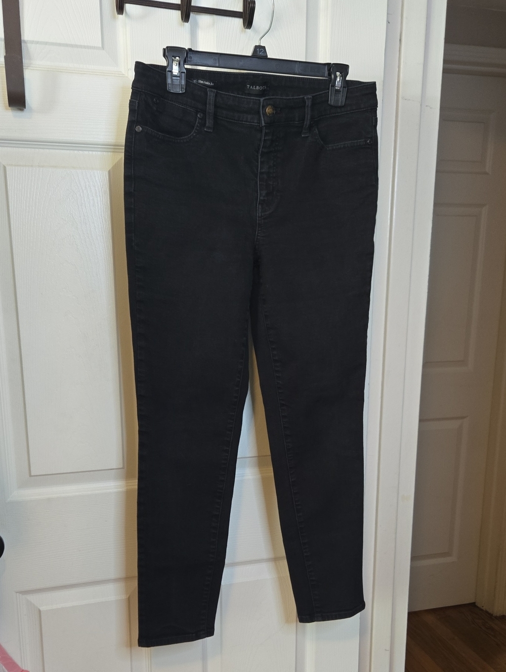 Talbots Black High-Rise Skinny Jeans